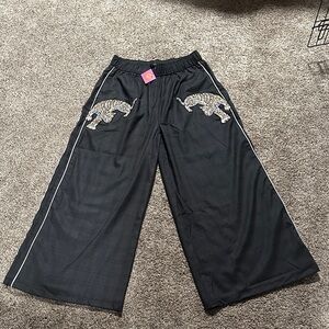 Dressed in Lala Leopard Trousers